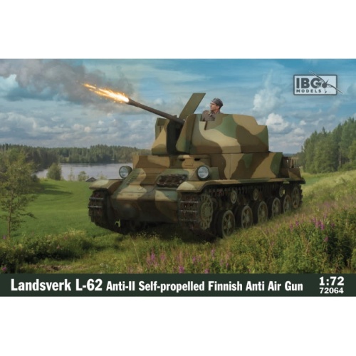 Landsverk L-62 Anti-II (Finnish Anti-Air Gun) 1:72 IBG 72064