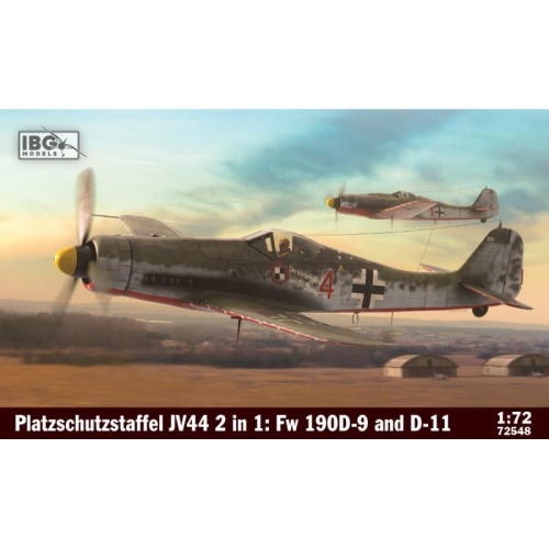 Platzschutzstaffel JV44 (FW 190D-9 i D-11) 1:72 IBG 72548