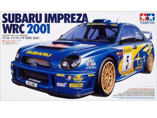 Subaru Impreza WRC 2001 1:24 Tamiya 24240