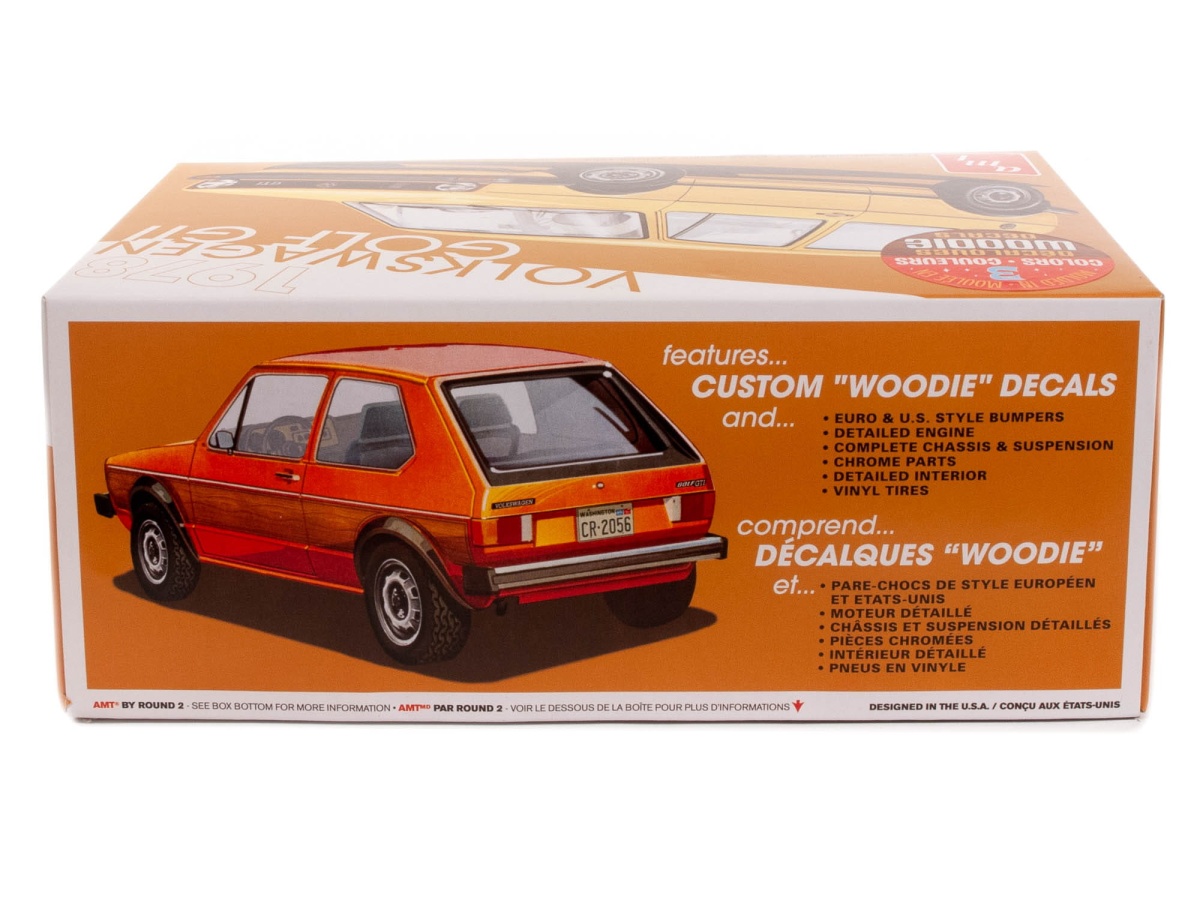 Zdjęcie dodatkowe produktu Volkswagen Golf GTI (1978) 1:24 AMT 1213