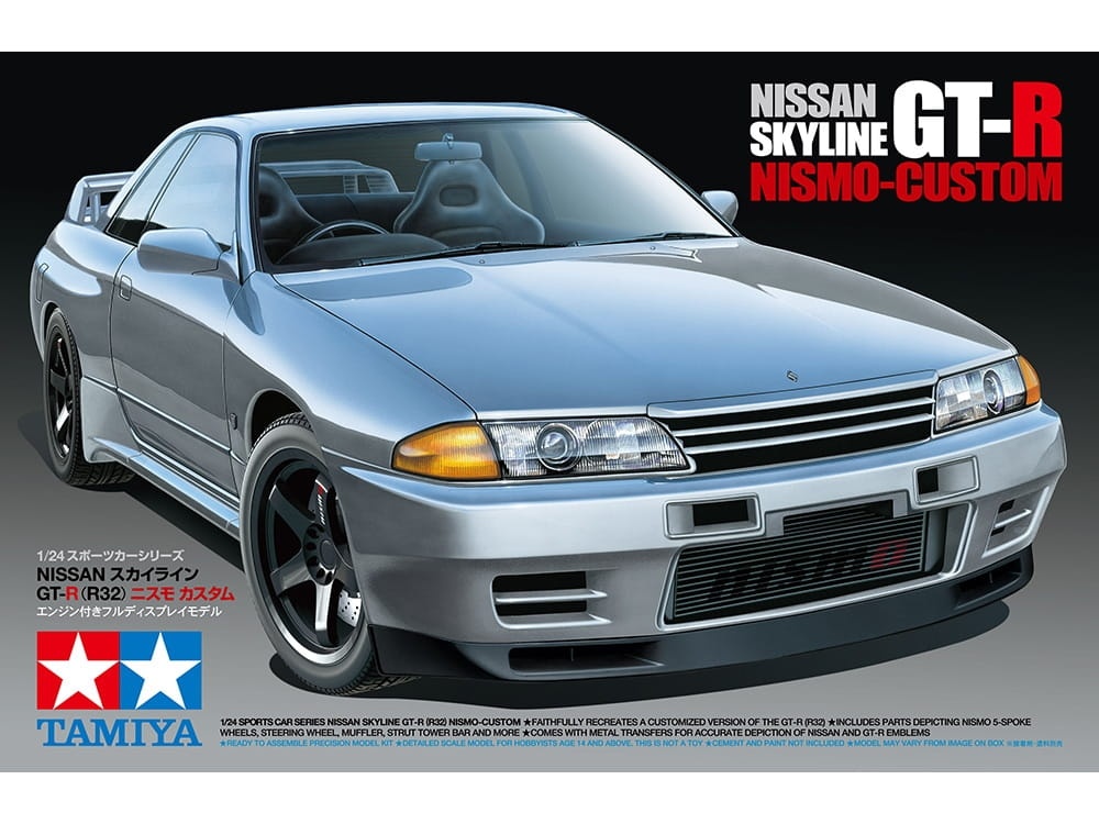Zdjęcie dodatkowe produktu Nissan Skyline R32 GT-R Nismo Custom 1:24 Tamiya 24341