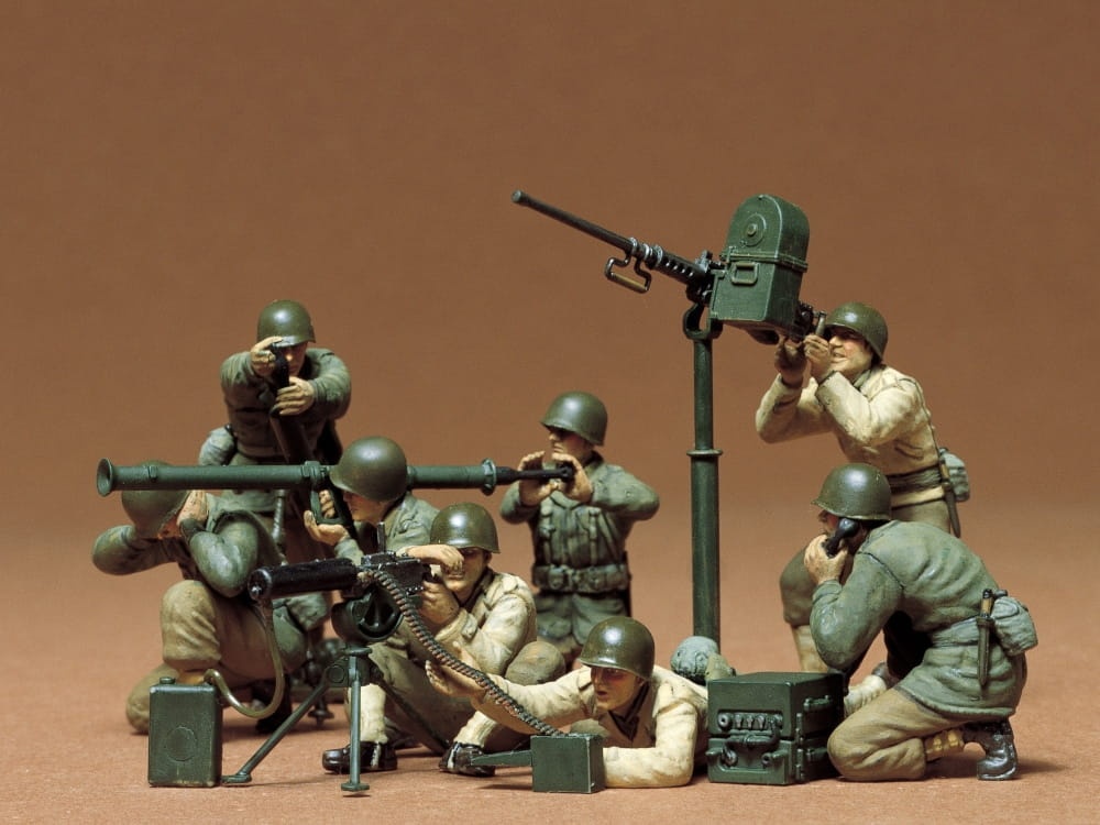 Zdjęcie dodatkowe produktu U.S. Gun and Mortar Team 1:35 Tamiya 35086