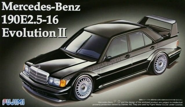 Zdjęcie główne produktu Mercedes-Benz 190E 2.5-16V 1:24 Fujimi 126692