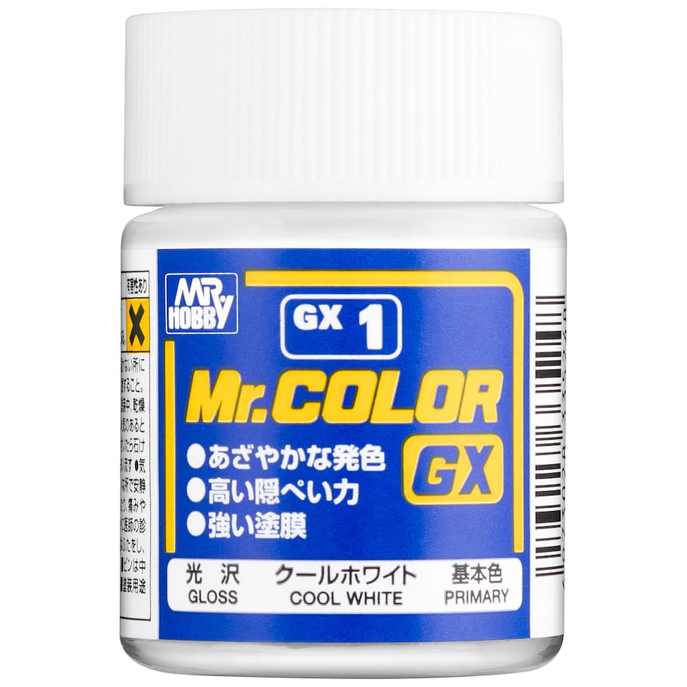 Zdjęcie główne produktu Mr. Color GX-001 Cool White błyszcząca farba 18ml GX1