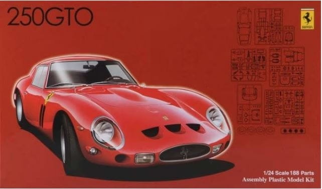 Zdjęcie główne produktu Ferrari 250 GTO 1:24 Fujimi 123370