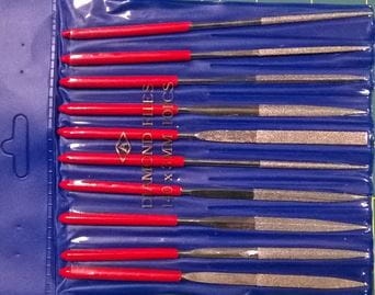 Zdjęcie główne produktu Zestaw mini pilników diamentowych (10szt) Fine Art FA-560