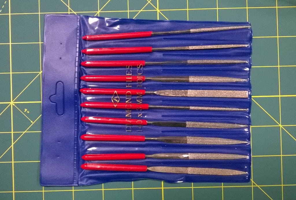 Zdjęcie dodatkowe produktu Zestaw mini pilników diamentowych (10szt) Fine Art FA-560