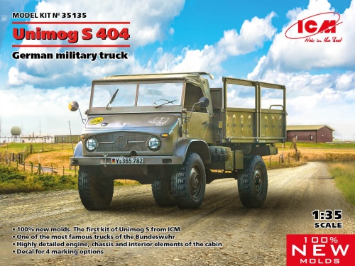 Unimog S 404 1:35 ICM 35135
