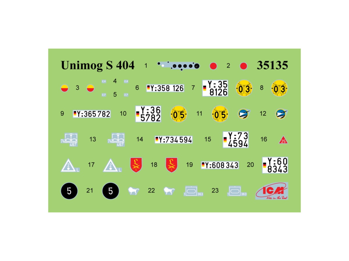Zdjęcie dodatkowe produktu Unimog S 404 1:35 ICM 35135