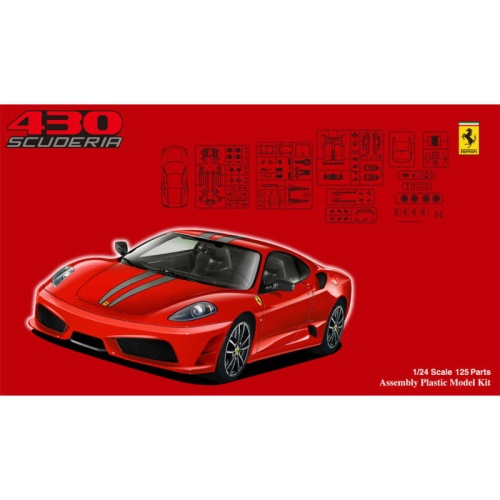 Ferrari F430 Scuderia 1:24 Fujimi 123363
