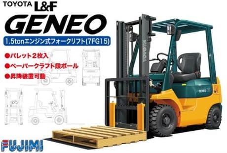 Wózek widłowy Toyota L&F Geneo 1:32 Fujimi 011684