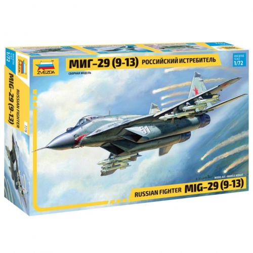 Rosyjski myśliwiec MiG-29 (9-13) 1:72 Zvezda 7278