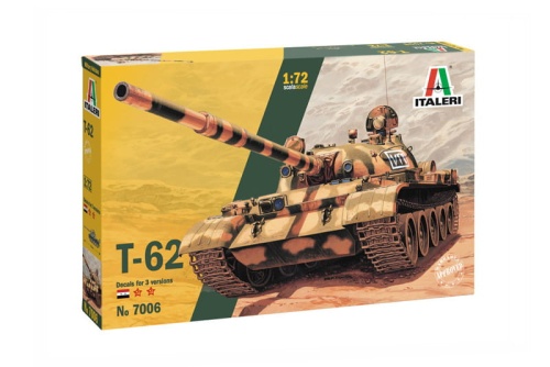 T-62 Czołg radziecki 1:72 Italeri 7006