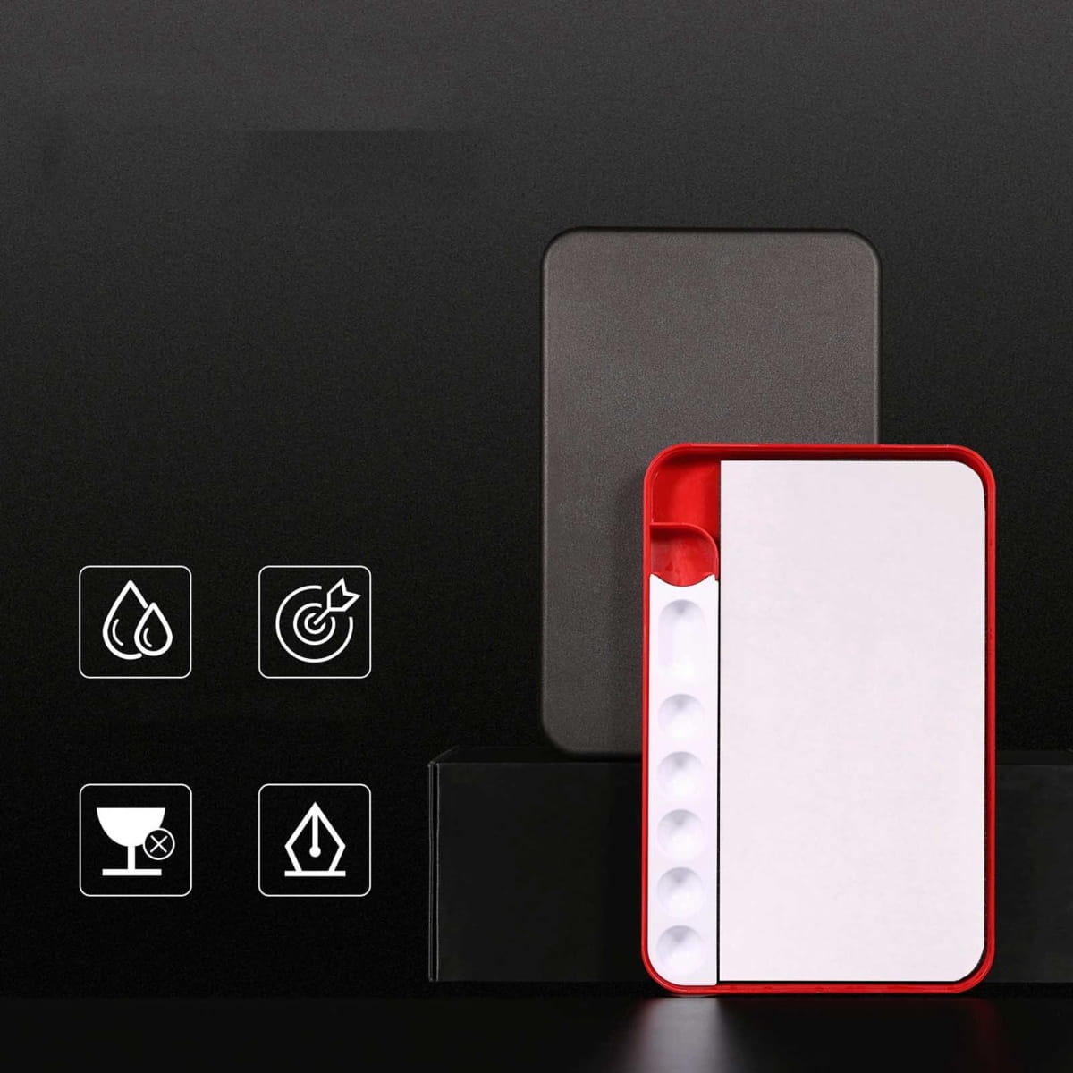 Zdjęcie dodatkowe produktu Mokra paleta do farb akrylowych DSPIAE MP-01 PRO