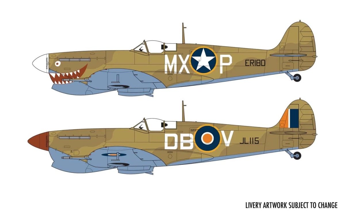Zdjęcie dodatkowe produktu Supermarine Spitfire Mk.Vc 1:72 Airfix A02108
