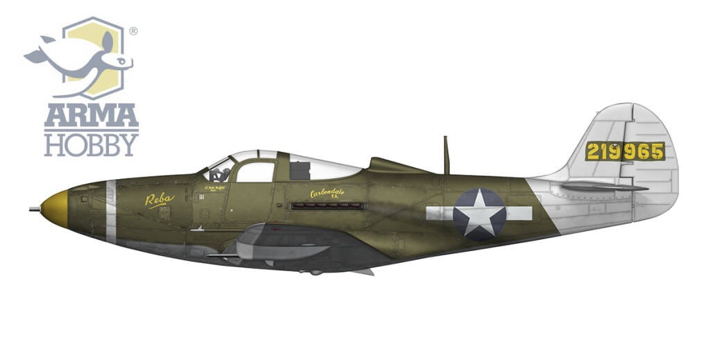 Zdjęcie dodatkowe produktu P-39Q Airacobra 1:72 Arma Hobby 70055