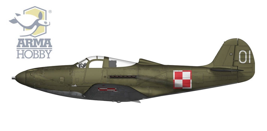 Zdjęcie dodatkowe produktu P-39Q Airacobra 1:72 Arma Hobby 70055