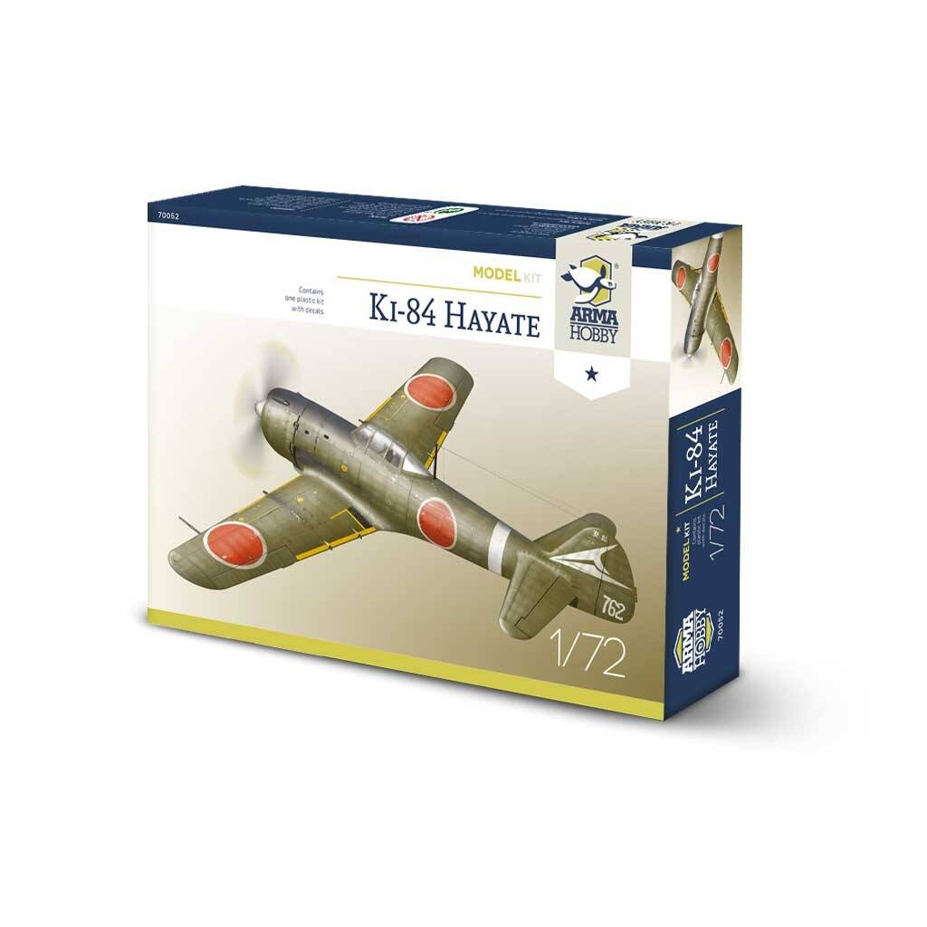 Zdjęcie dodatkowe produktu Nakajima Ki-84 Hayate 1:72 Arma Hobby 70052
