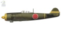 Zdjęcie dodatkowe produktu Nakajima Ki-84 Hayate 1:72 Arma Hobby 70052