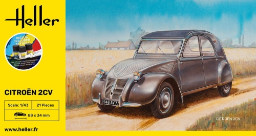 Citroen 2 CV Starter Kit 1:43 Heller 56175
