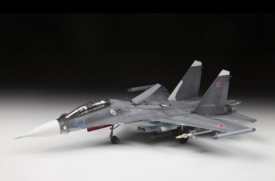 Zdjęcie dodatkowe produktu Su-30SM Flanker-C 1:72 Zvezda 7314