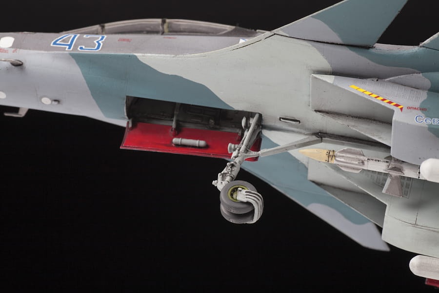 Zdjęcie dodatkowe produktu Su-30SM Flanker-C 1:72 Zvezda 7314