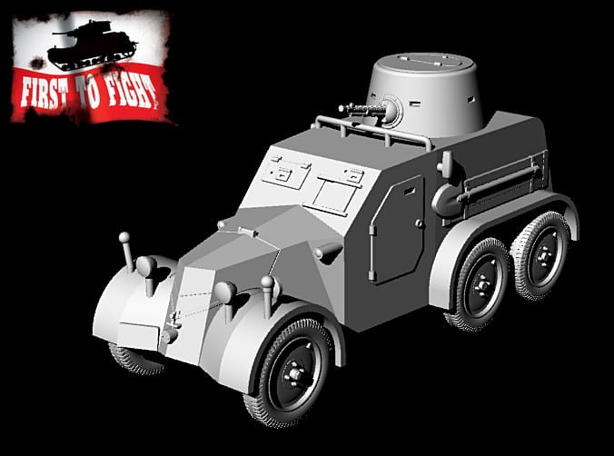 Zdjęcie dodatkowe produktu Panzerspahwagen 30(T) Tatra OA vz 30 1:72 First To Fight PL095