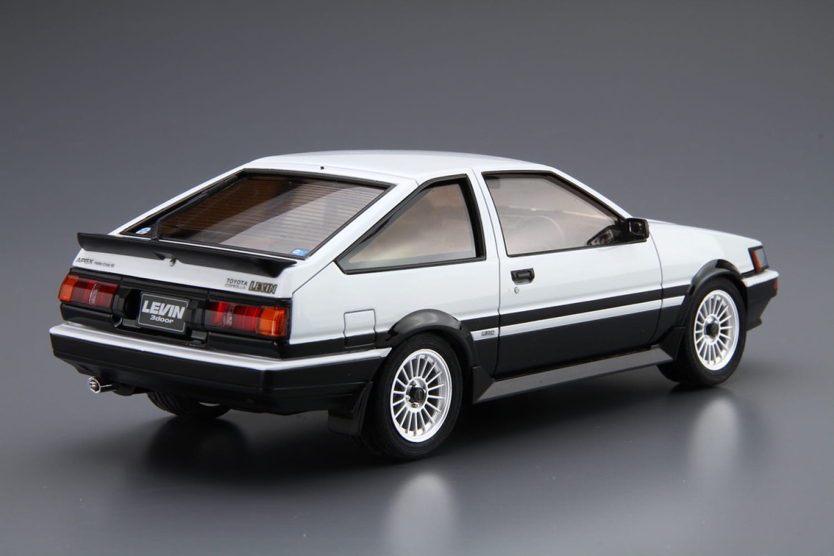 Zdjęcie dodatkowe produktu Toyota AE86 Levin GT-APEX '85 1:24 Aoshima 061923