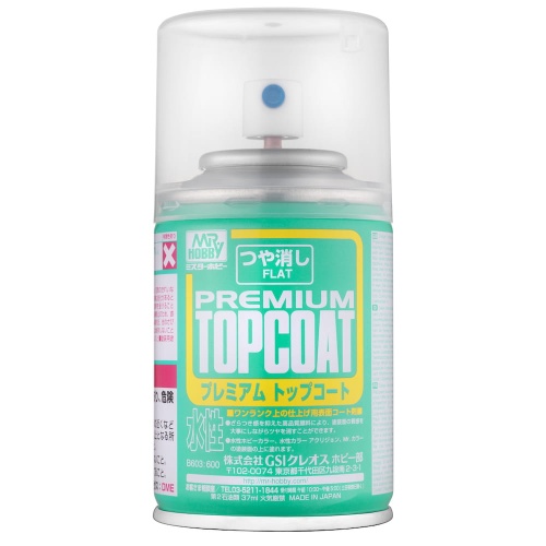 Mr. Hobby B-603 Mr.Premium TopCoat Flat 88ml B603