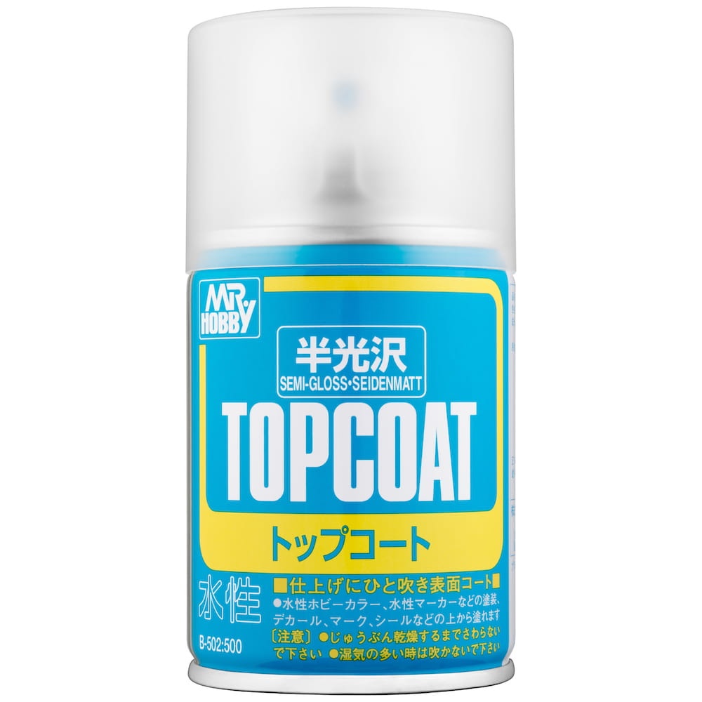 Zdjęcie główne produktu Mr. Hobby B-502 Mr.TopCoat Semi-Gloss 88ml B502