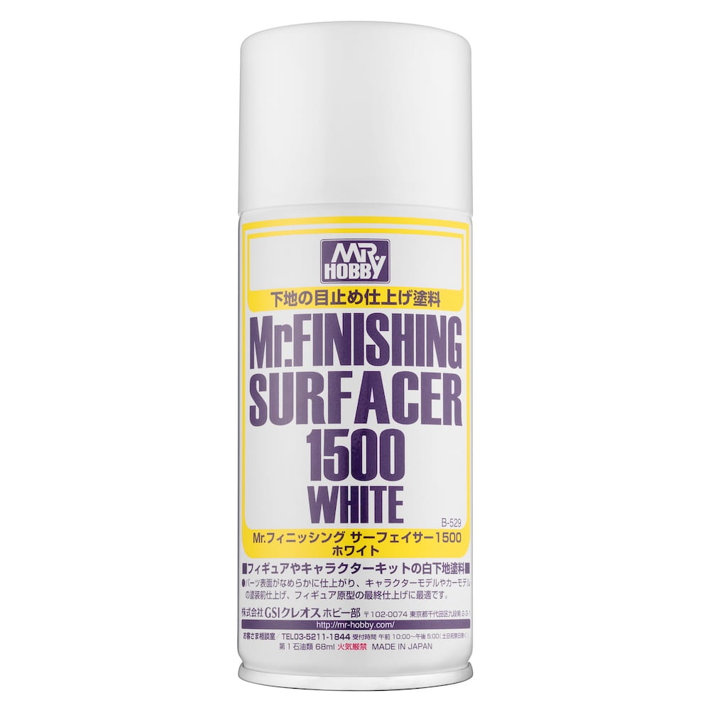 Zdjęcie główne produktu Mr. Hobby B-529 Mr.Finishing Surfacer 1500 White 170ml B529