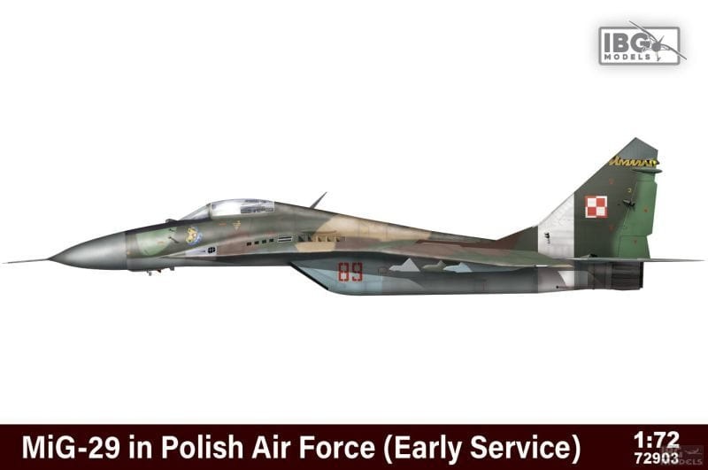 Zdjęcie główne produktu MiG-29 in Polish Air Force 1:72 IBG 72903