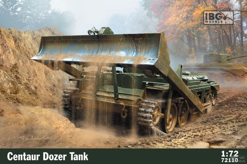 Zdjęcie główne produktu Centaur Dozer Tank 1:72 IBG 72110
