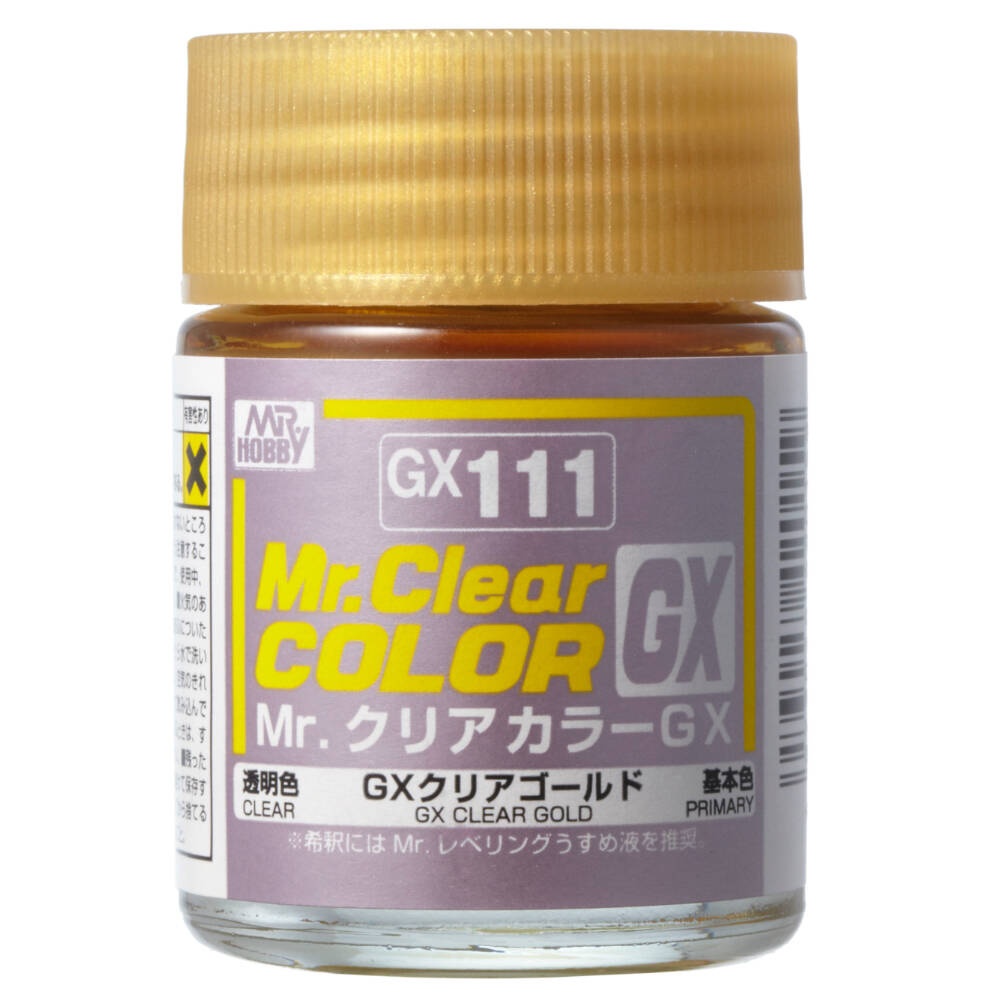 Zdjęcie główne produktu Mr. Color GX-111 GX Clear Gold Mr. Clear Color GX111
