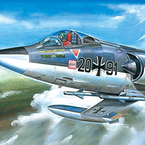 Zdjęcie dodatkowe produktu Lockheed F-104G Starfighter 1:72 Academy 12443