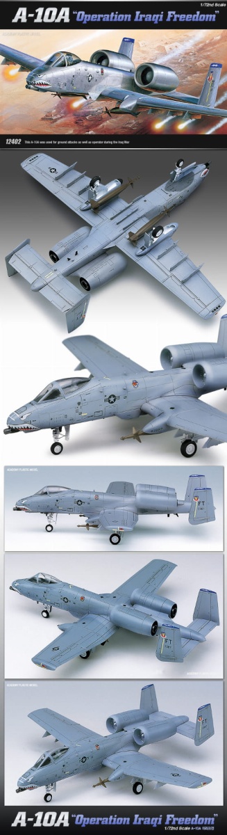 Zdjęcie dodatkowe produktu A-10A Operation Iraqi Freedom 1:72 Academy 12402
