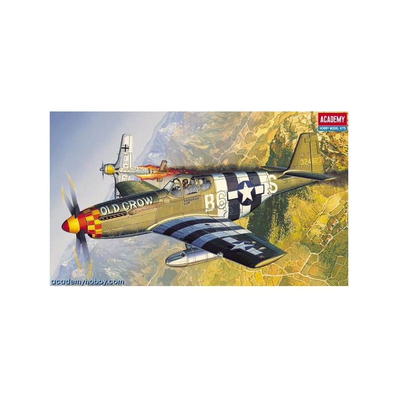 Zdjęcie główne produktu P-51B Mustang 1:72 Academy 12464