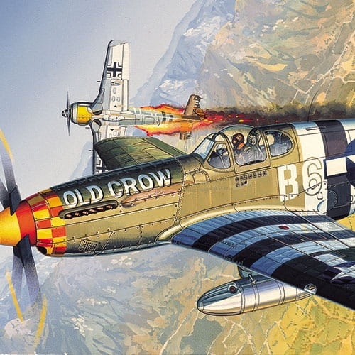 Zdjęcie dodatkowe produktu P-51B Mustang 1:72 Academy 12464