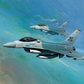 Zdjęcie dodatkowe produktu F-16 Fighting Falcon 1:144 Academy 12610