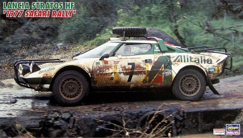 Lancia Stratos HF (Rajd Safari 1977) 1:24 Hasegawa CR36