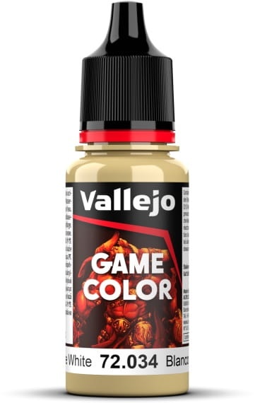 Zdjęcie główne produktu Vallejo 72034 Bone White Game Color Farba