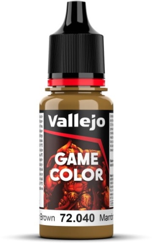 Vallejo 72040 Leather Brown Game Color Farba