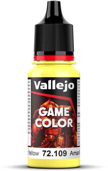 Zdjęcie główne produktu Vallejo 72109 Toxic Yellow Game Color Farba
