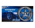 Zdjęcie główne produktu Felgi SSR WERFEN GT-03 20inch 1:24 Aoshima 053843