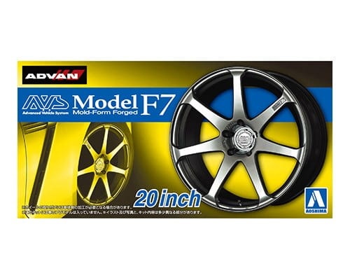 Zdjęcie główne produktu Felgi AVS Model F7 20inch 1:24 Aoshima 055168