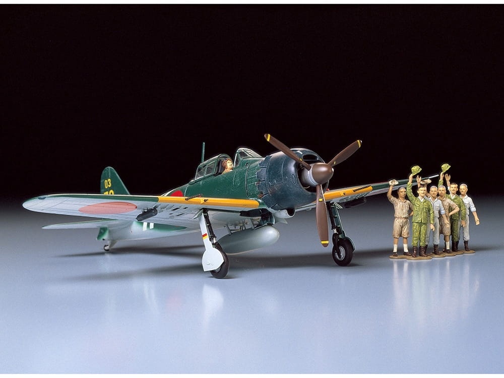 Zdjęcie dodatkowe produktu Mitsubishi A6M5c Zero Fighter (Zeke) 1:48 Tamiya 61027