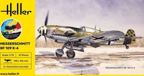 Messerschmitt Bf 109 K-4 Starter Kit 1:72 Heller 56229