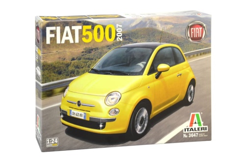 Fiat 500 (2007) 1:24 Italeri 3647