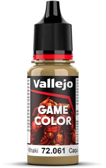 Zdjęcie główne produktu Vallejo 72061 Khaki Game Color Farba
