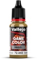 Zdjęcie główne produktu Vallejo 72055 Polished Gold Game Color Farba